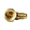 Thrifco Plumbing No. 50 1/4 Inch Flare x 1/4 InchFIP Brass 90 Elbow Adapter 4401172 - alternate 3